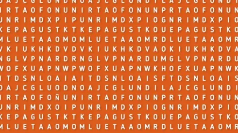 Acertijo visual IMPOSIBLE: solo el 3% pudo encontrar la palabra OTOÑO en 7 segundos