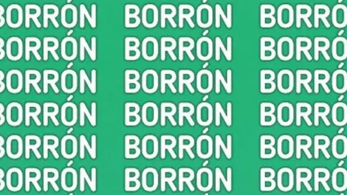 Acertijo para PRINCIPIANTES: encuentra la palabra MARRÓN en 6 segundos