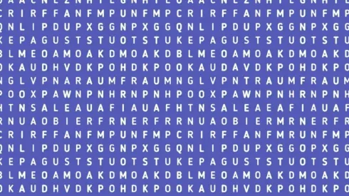 Solo para AMANTES DE LA LLUVIA: encuentra la palabra TORMENTA en 6 segundos