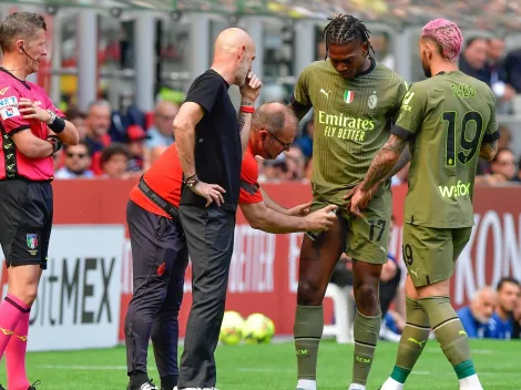 ¿Juega la semifinal? Pioli aclaró la situación de Leao
