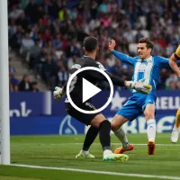 VIDEO | Lewandowski acercó a Barcelona al título con un poco ortodoxo rodillazo