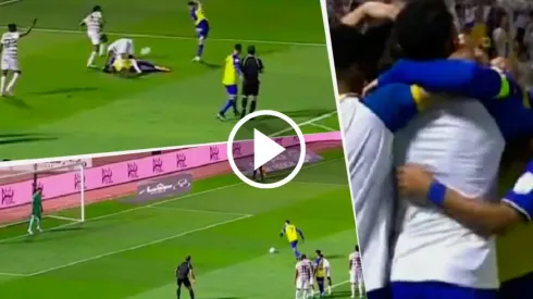 Cristiano Ronaldo y una secuencia extraña.