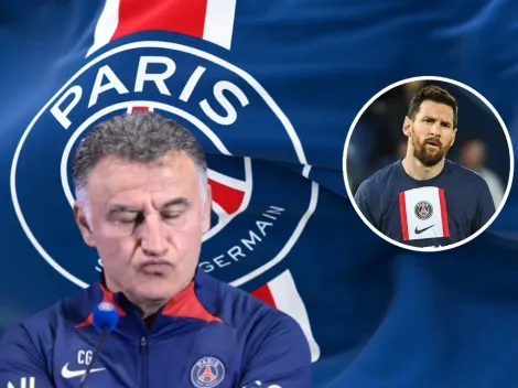 Galtier sorprendió al hablar del reemplazo de Messi en PSG