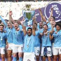 ¡Fiesta en el Etihad! Manchester City alzó el trofeo de la Premier League