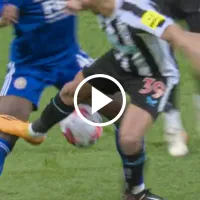 VIDEO | Guimarães pegó una patada brutal y se salvó de la roja