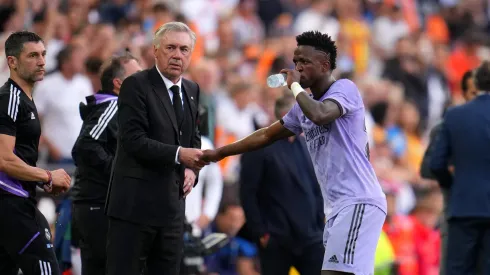 Carlo Ancelotti, Vinícius (Getty)