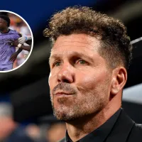 El apoyo de Simeone a Vinícius