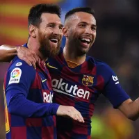Las emotivas palabras de Messi a Jordi Alba