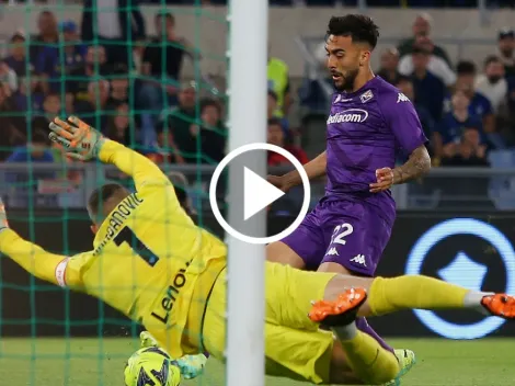 VIDEO: Nico González madrugó a Inter en la final de Copa Italia