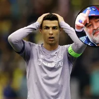 Cristiano Ronaldo insultado por Maradona desde la tumba