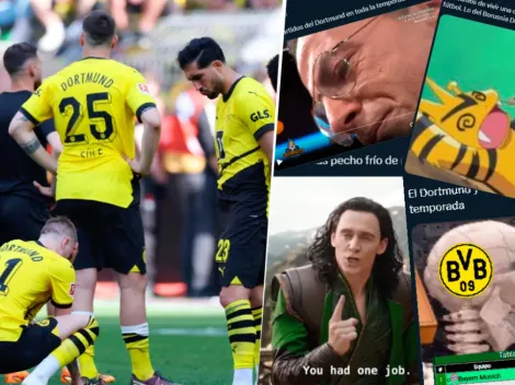 Destrozan al Dortmund con memes en redes por perder el título