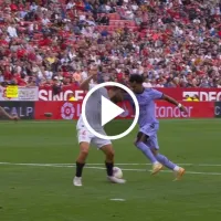 VIDEO | Rodrygo saca a pasear a Montiel y marca un GOLAZO contra el Sevilla