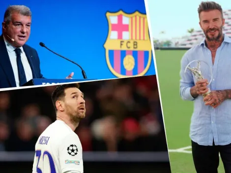 El antecedente de Beckham en el que se fijó Barcelona para recuperar a Messi