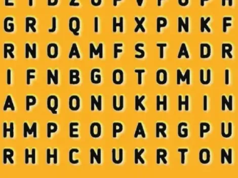 Sopa de letras NIVEL INTERMEDIO: encuentra la palabra JAGUAR en 8 segundos