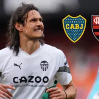 Cavani, entre su futuro en Valencia y las opciones de Boca y Flamengo