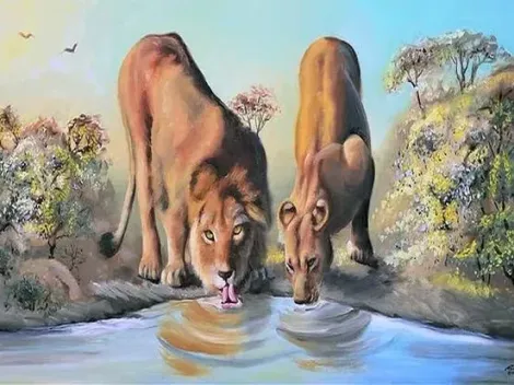 Solo para SUPERDOTADOS: descubre cuántos LEONES hay en la imagen