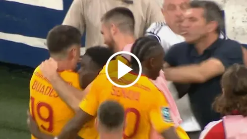 Lucas Buadés, jugador del Rodez de la Ligue 2 de Francia, fue agredido por un hincha.