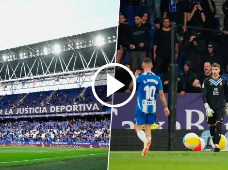 VIDEO | Los jugadores de Espanyol protestaron sin disputar la pelota un minuto
