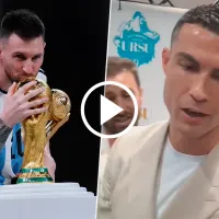 VIDEO  La fría respuesta de CR7 sobre el futuro de Messi