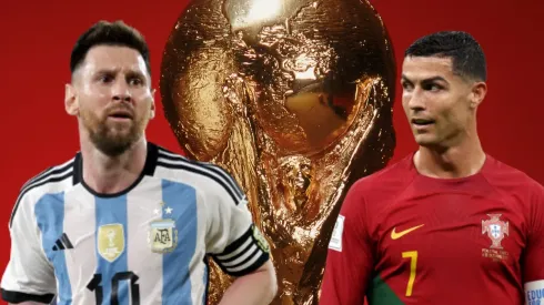 Lionel Messi, Cristiano Ronaldo y la Copa del Mundo.
