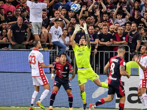 No alcanzó el gol de Lapadula: Bari se lo empató a Cagliari con polémica en el final