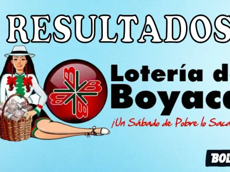 Resultados de la Lotería de Boyacá de AYER, sábado 10 de junio 2023 en Colombia