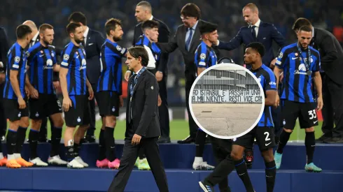 Burlas de los ultras de AC Milan contra Inter (Getty)