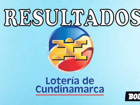 Resultados de la Lotería de Cundinamarca del martes 13 de junio 2023