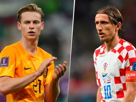 Las alineaciones oficiales para Países Bajos vs. Croacia