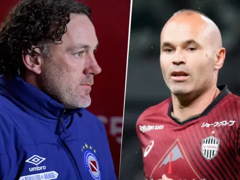 Milito no baja los brazos y quiere a Iniesta en Argentinos