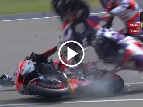 Video | BRUTAL accidente en el MotoGP: Marc Márquez PARTIÓ AL MEDIO a Zarco