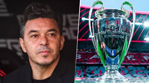 Marcelo Gallardo tiene la chance de dirigir en la Champions League con el Olympique de Marsella. Getty Images.