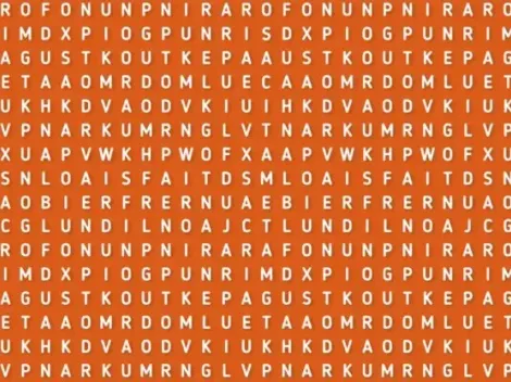 Solo para MENTES MAESTRAS: descubre la palabra MATEMÁTICAS en 7 segundos