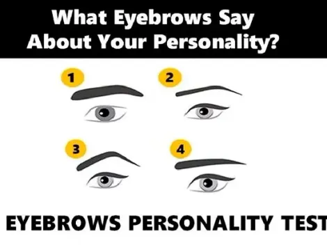 Según como tengas las cejas cambia tu PERSONALIDAD