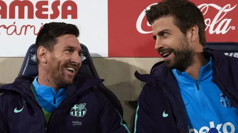 Gerard Piqué piensa que Cristiano Ronaldo es más famoso que Lionel Messi. Getty Images.