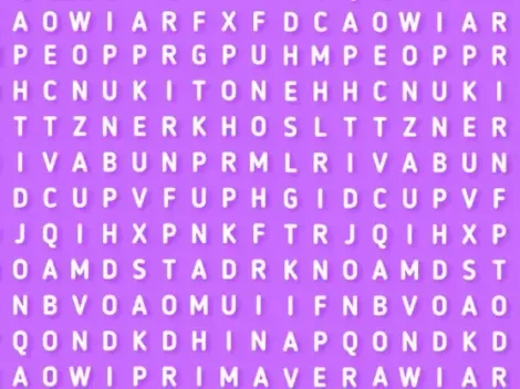 ATENTOS ANTI INVIERNO: encuentra la palabra PRIMAVERA en 8 segundos