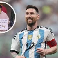 Decepción: viajó para ver a Messi con Inter y esta fue su reacción