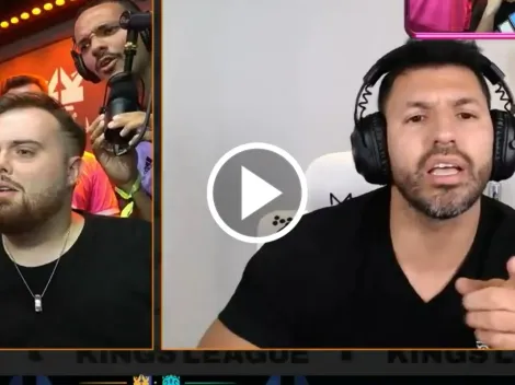 El calentón del Kun Agüero contra el streamer Will: "Dímelo en la cara, imbécil"
