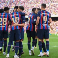 Un jugador del Barça apareció con la camiseta de otro equipo