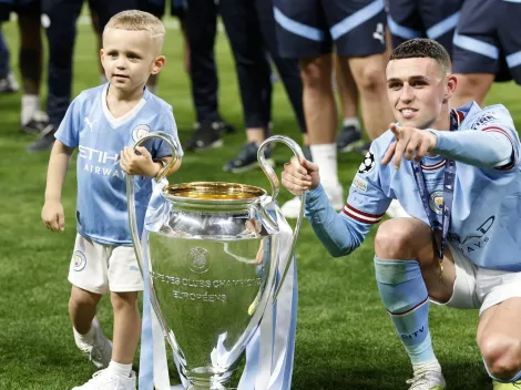 Locura total en Instagram por la cuenta del hijo de Foden