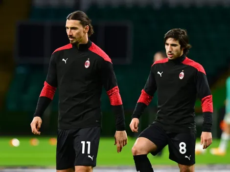 Ibrahimovic elogió a Tonali: "Está listo para la Premier League"