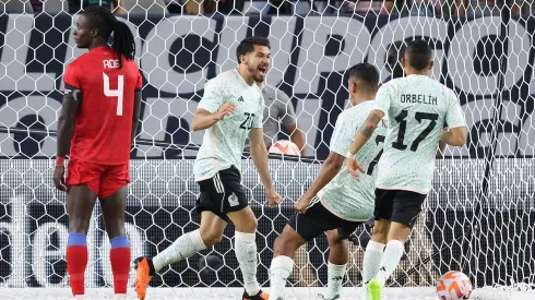 El delantero enmendó su error y logró abrir el marcador en el triunfo sobre Haití.