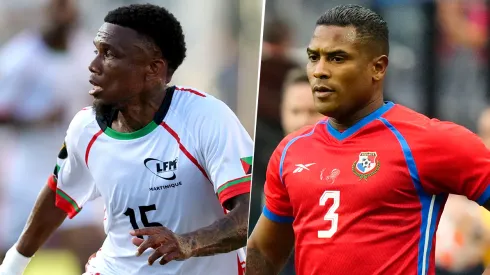 Martinica juega contra Panamá en la Copa Oro 2023.