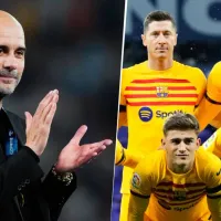 Pep Guardiola prepara golpe al Barcelona: Manchester City ofrecería más de 100 millones por una figura