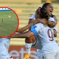 ¡Bombazo al ángulo! Deyna Castellanos rompió el arco