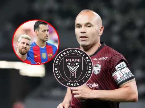 Oferta de Inter Miami a Iniesta para jugar con Messi y Busquets