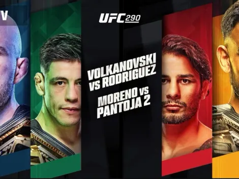 UFC 290: Cartelera completa, fecha, hora y TV para ver el evento