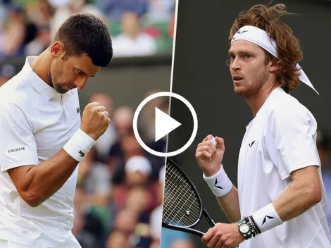 Novak Djokovic vs. Andrey Rublev EN VIVO por Wimbledon 2023: hora, TV y streaming online