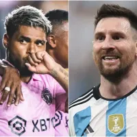 El goleador del Inter Miami se rinde ante Messi con un épico mensaje