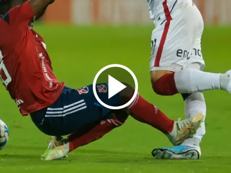 VIDEO | Cetré vio la roja ante San Lorenzo por una brutal patada